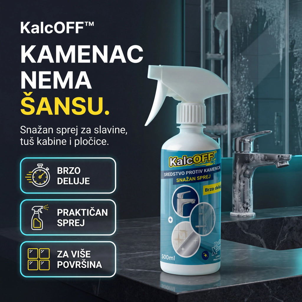 KalcOFF™ sprej za uklanjanje kamenca