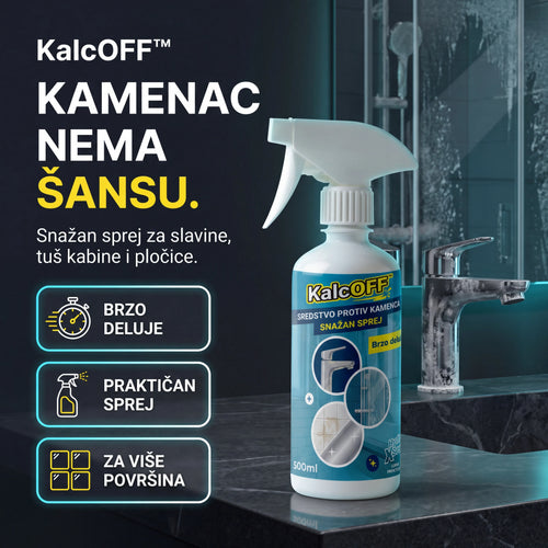 KalcOFF™ sprej za uklanjanje kamenca