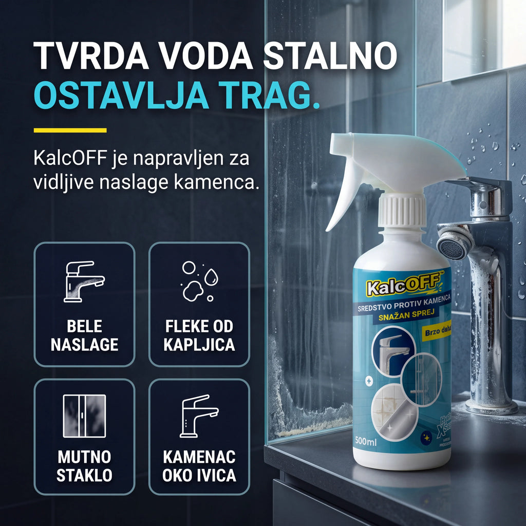 KalcOFF™ sprej za uklanjanje kamenca