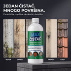 MAX Čistač™ za spoljašnje površine 5 L + 5 L GRATIS