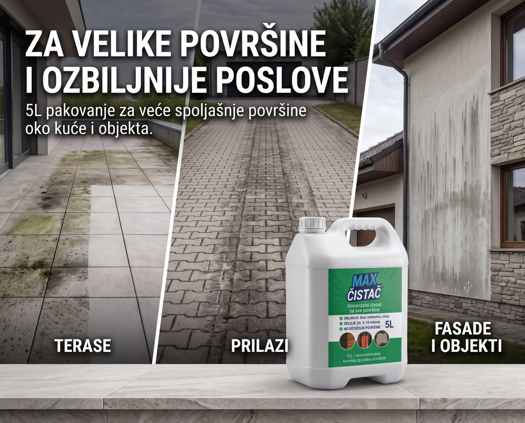 MAX Čistač za spoljašnje površine