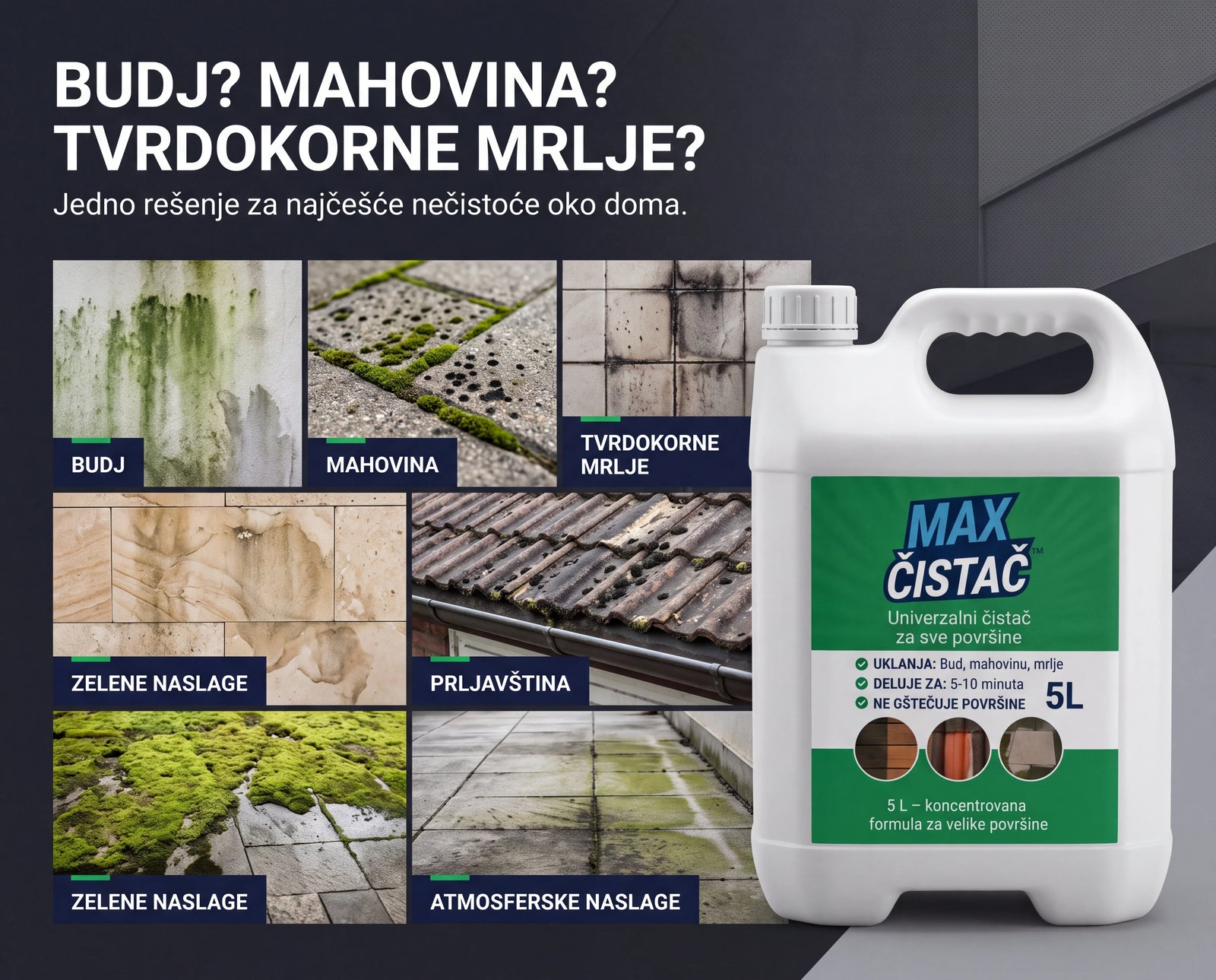MAX Čistač za spoljašnje površine