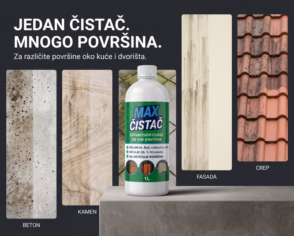 MAX Čistač za spoljašnje površine
