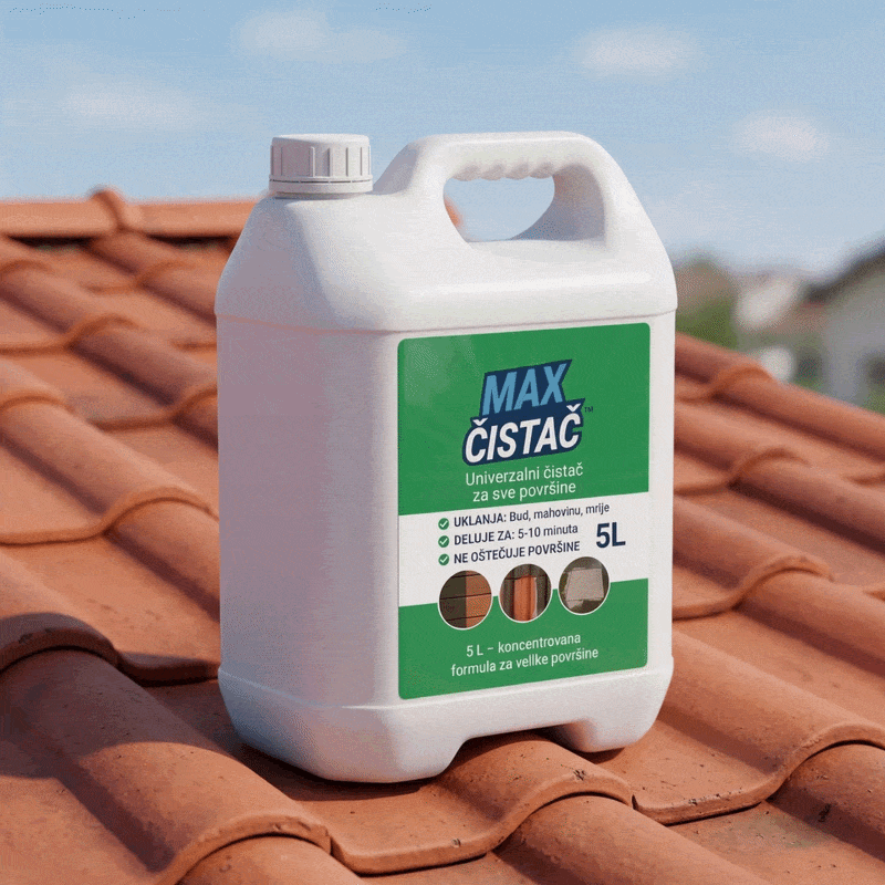 MAX Cistac u upotrebi