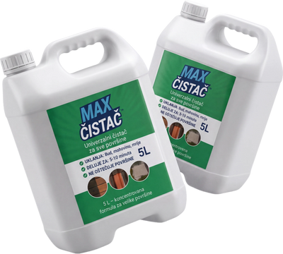 MAX Čistač 5 L + 5 L GRATIS