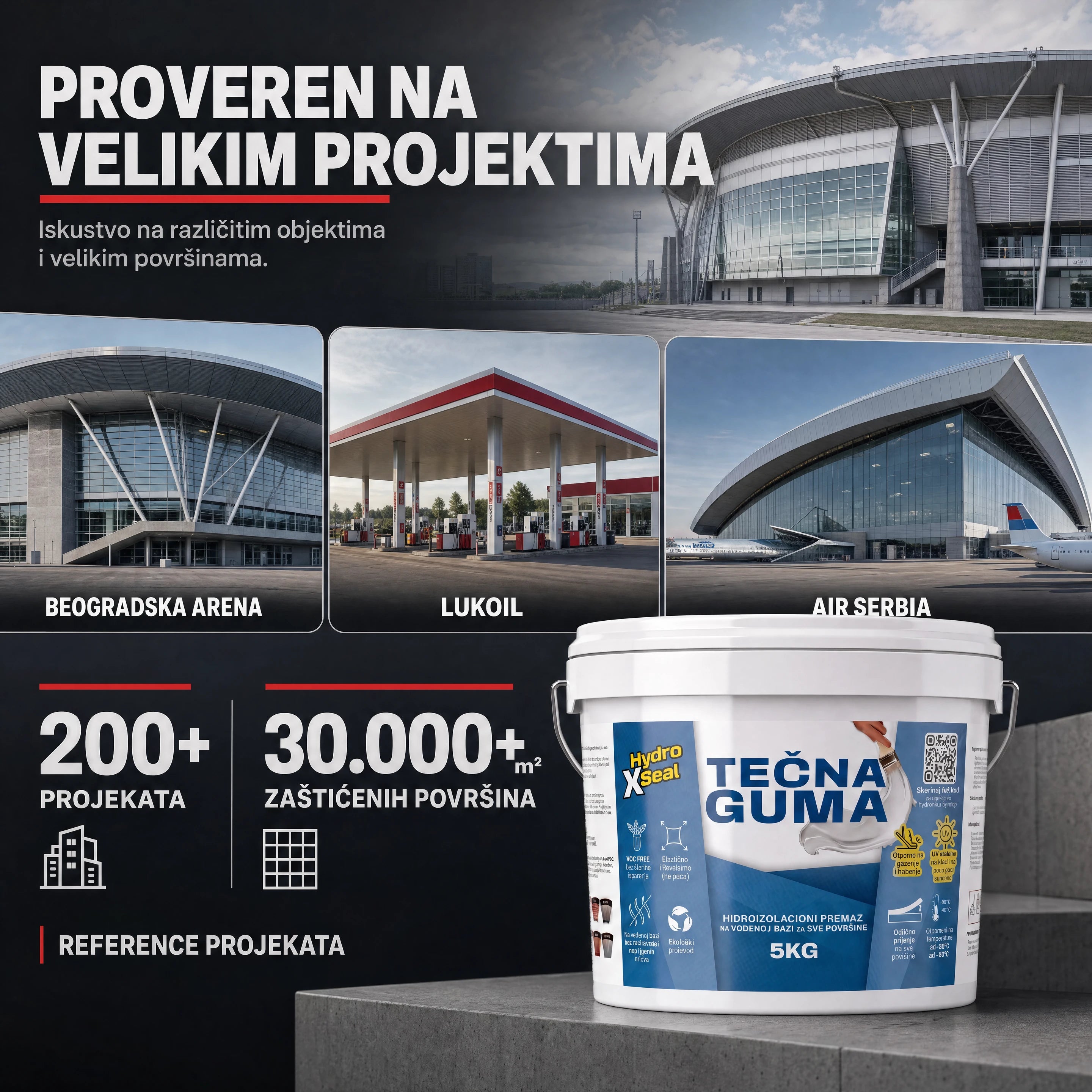 Tečna guma Hydroxseal RS
