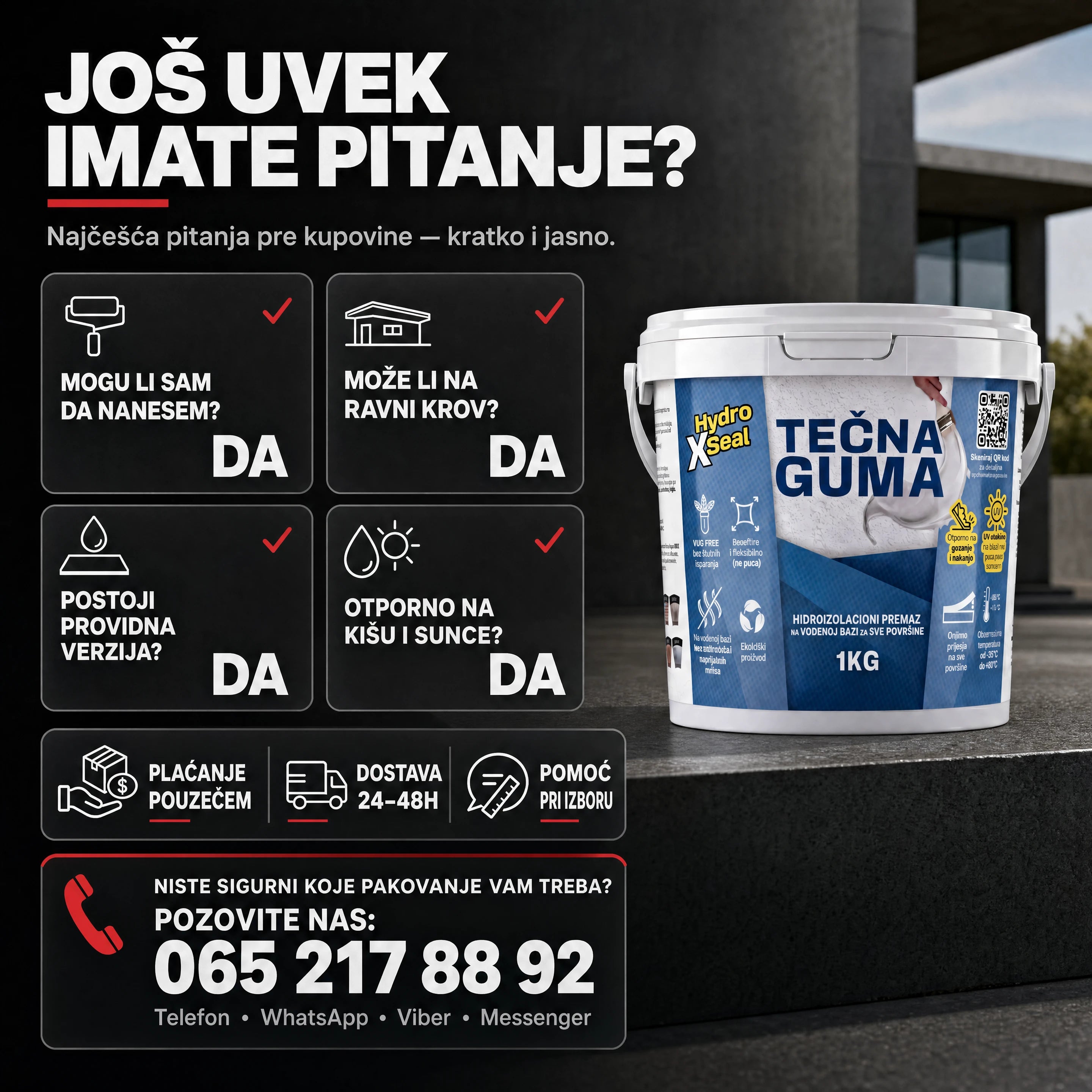 Tečna guma Hydroxseal RS