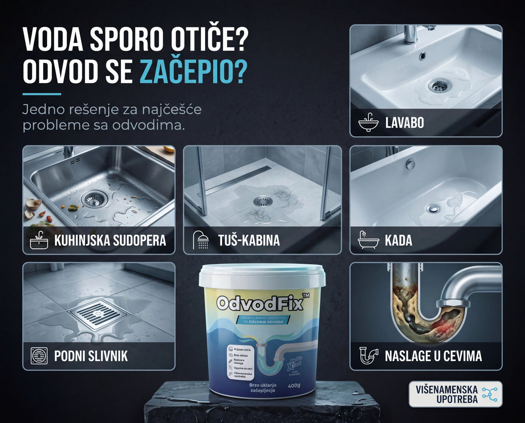 OdvodFix™ Granule za odvode 400g+400g