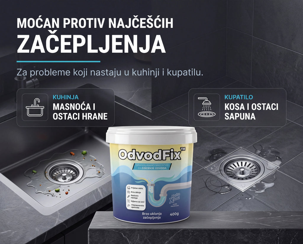 OdvodFix™ Granule za odvode 400g+400g