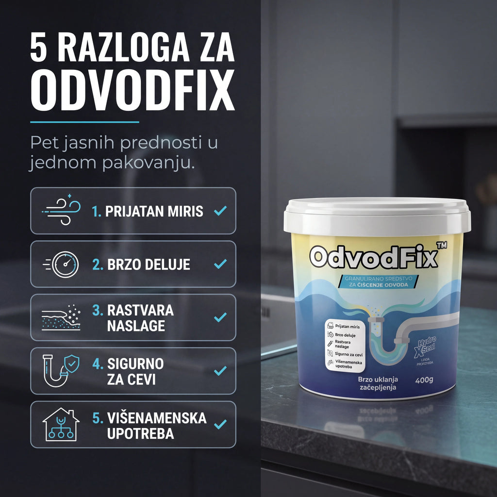 OdvodFix™ Granule za odvode 400g+400g