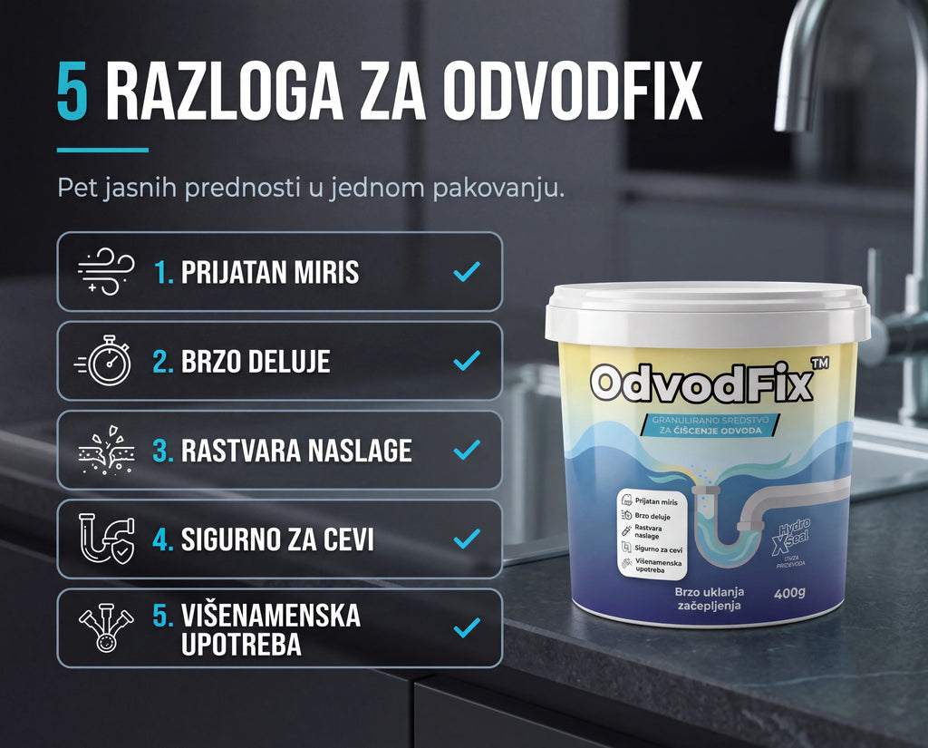 OdvodFix™ Granule za odvode 400g+400g