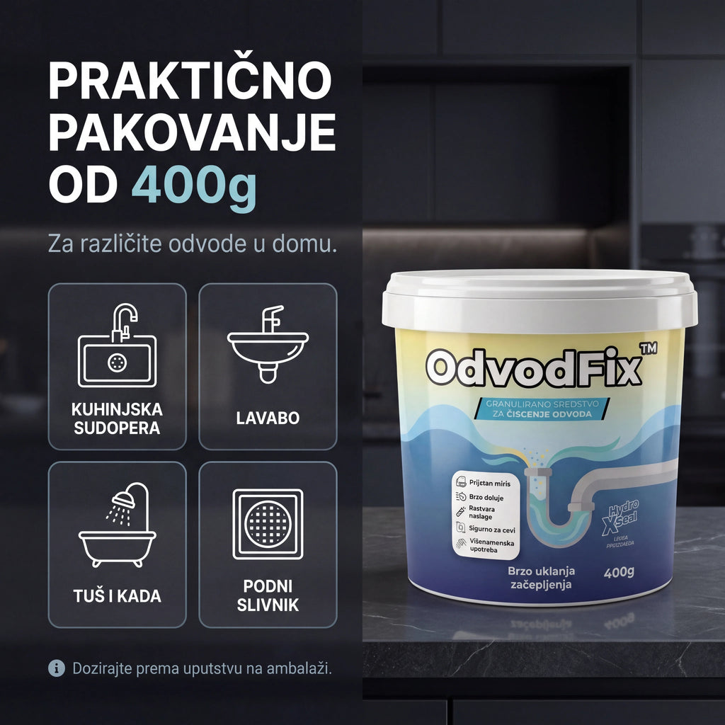OdvodFix™ Granule za odvode 400g+400g