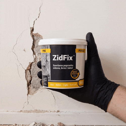 ZidFix™ Pasta za popravku zidova 300g+300g