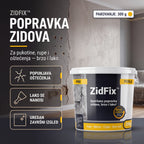 ZidFix™ Pasta za popravku zidova 300g+300g
