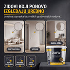ZidFix™ Pasta za popravku zidova 300g+300g