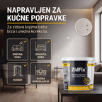 ZidFix™ Pasta za popravku zidova 300g+300g