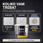 ZidFix™ Pasta za popravku zidova 300g+300g